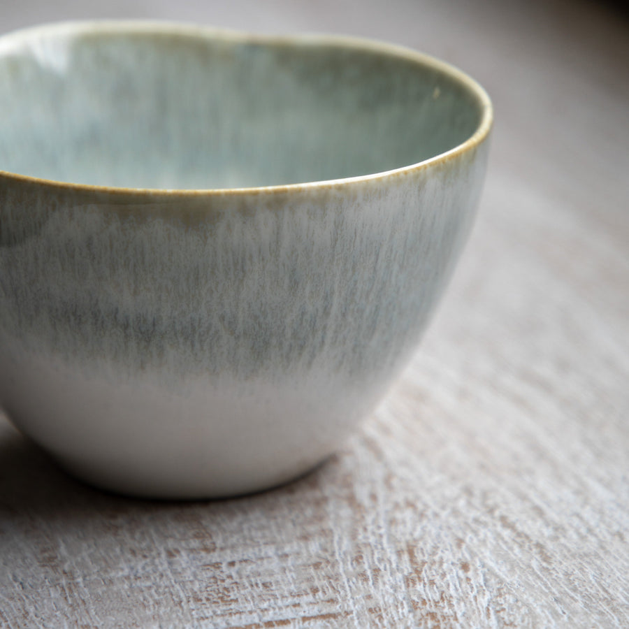 Reactive Organic Set Of 4 Green Mugs - DHD Reactive Organic Mug Duck Egg 4Pk Sterling Home 2