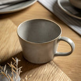 Reactive Organic Set Of 4 Grey Mugs