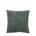 Basketweave Chenille Green Cushion 2 Pack - Basketweave Chenille Cushion Olive 2pk Sterling Home 3