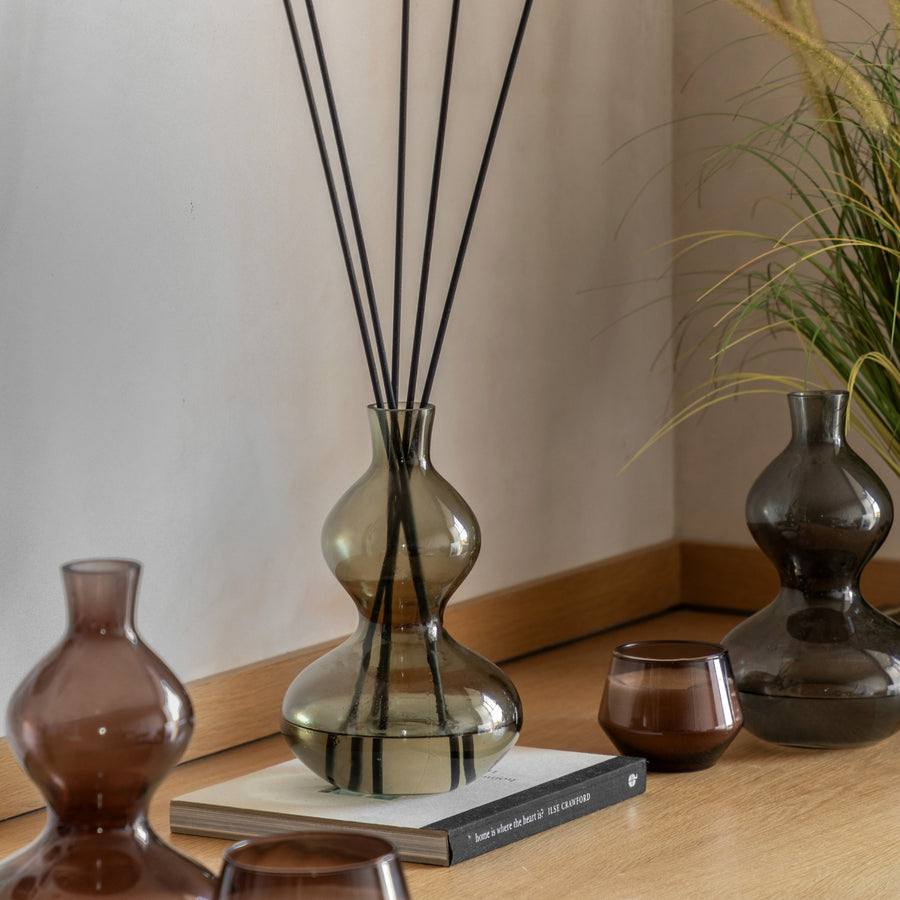 Lime Basil And Mandarin Glass Diffuser - Lime Basil & Mandarin Glass Diffuser 500ML Sterling Home 1