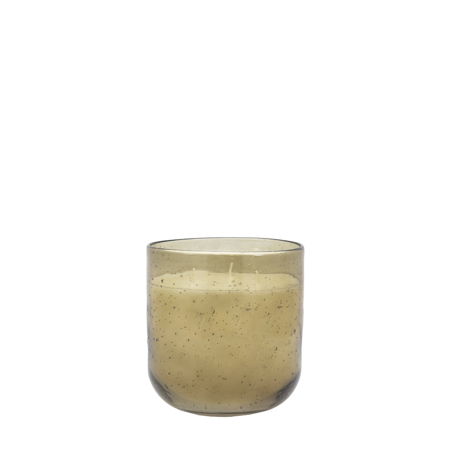 Sandalwood & Cedarwood Glass Candle Small - Sandalwood & Cedarwood Glass Candle Small Sterling Home 1