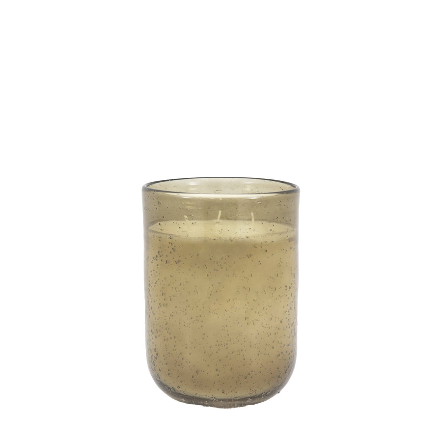 Sandalwood & Cedarwood Glass Candle Large - Sandalwood & Cedarwood Glass Candle Large Sterling Home 1