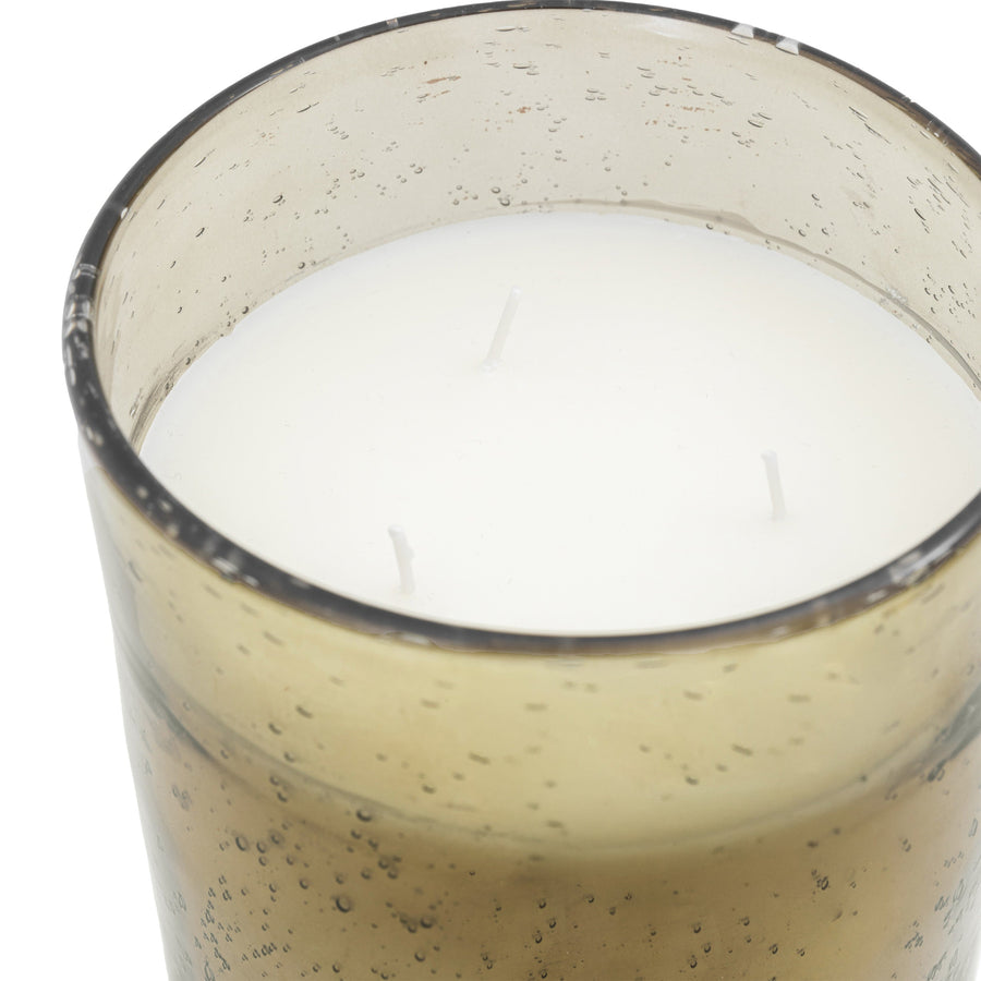 Sandalwood & Cedarwood Glass Candle Large - Sandalwood & Cedarwood Glass Candle Large Sterling Home 2