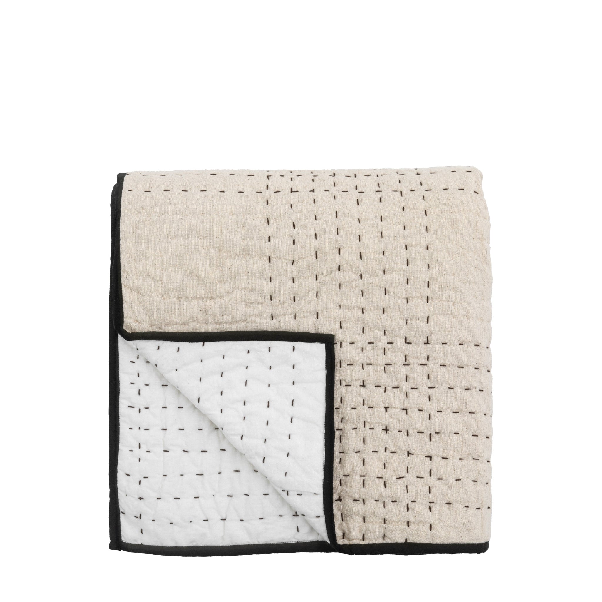 Matrix Cream Bedspread - Matrix Bedspread Beige 240x260CM Sterling Home 4