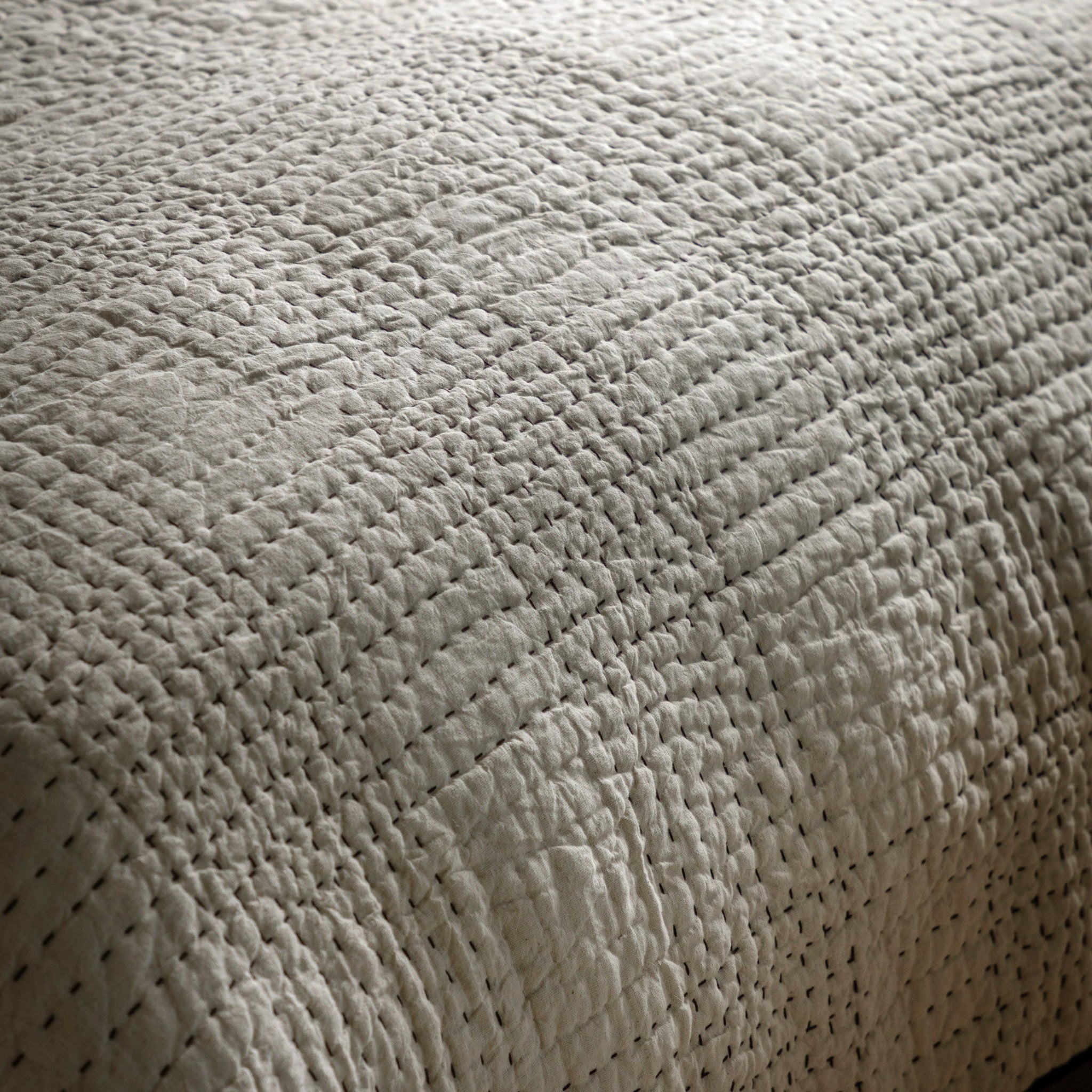 Matrix Cream Bedspread - Matrix Bedspread Beige 240x260CM Sterling Home 3