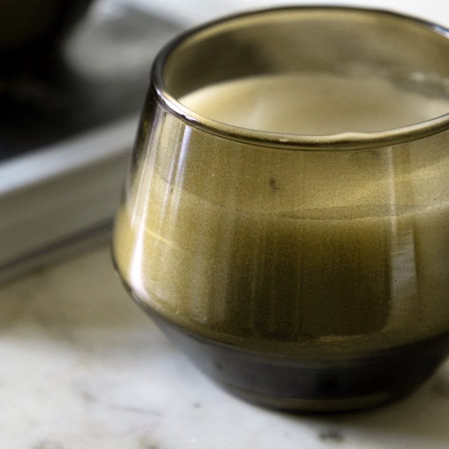 Basil & Manderin Glass Candle Large Set of 2 - Basil & Manderin Glass Candle Large Set of 2 Sterling Home 2