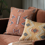 Arlo Embellished Cushion Brown - Arlo Embellished Cushion Brown 50CM Sterling Home 1