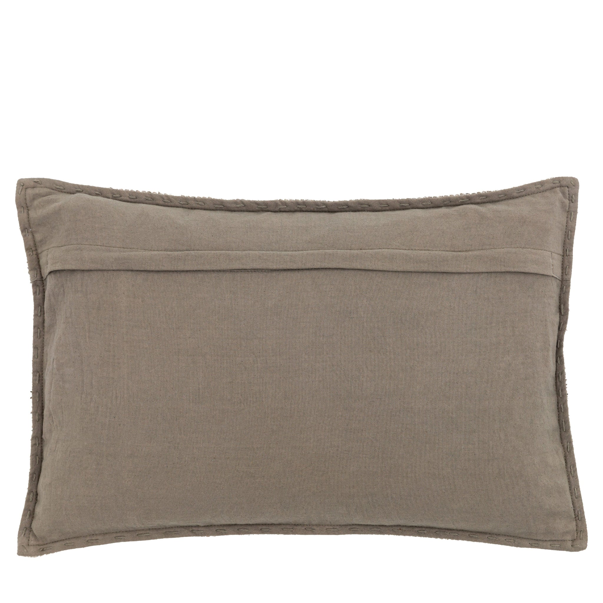 Cardham Stitched Cushion - Cardham Stitched Cushion Ecru 40x60CM Sterling Home 3
