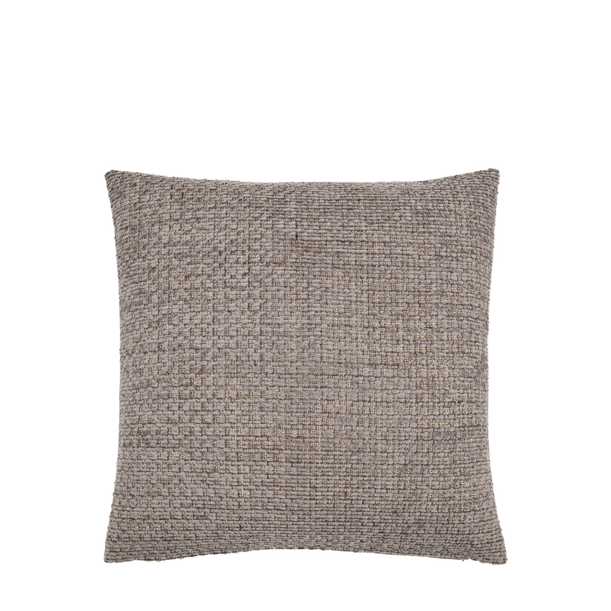 Chenille Grey Cushion - Chenille Cushion Grey 55CM Sterling Home 4
