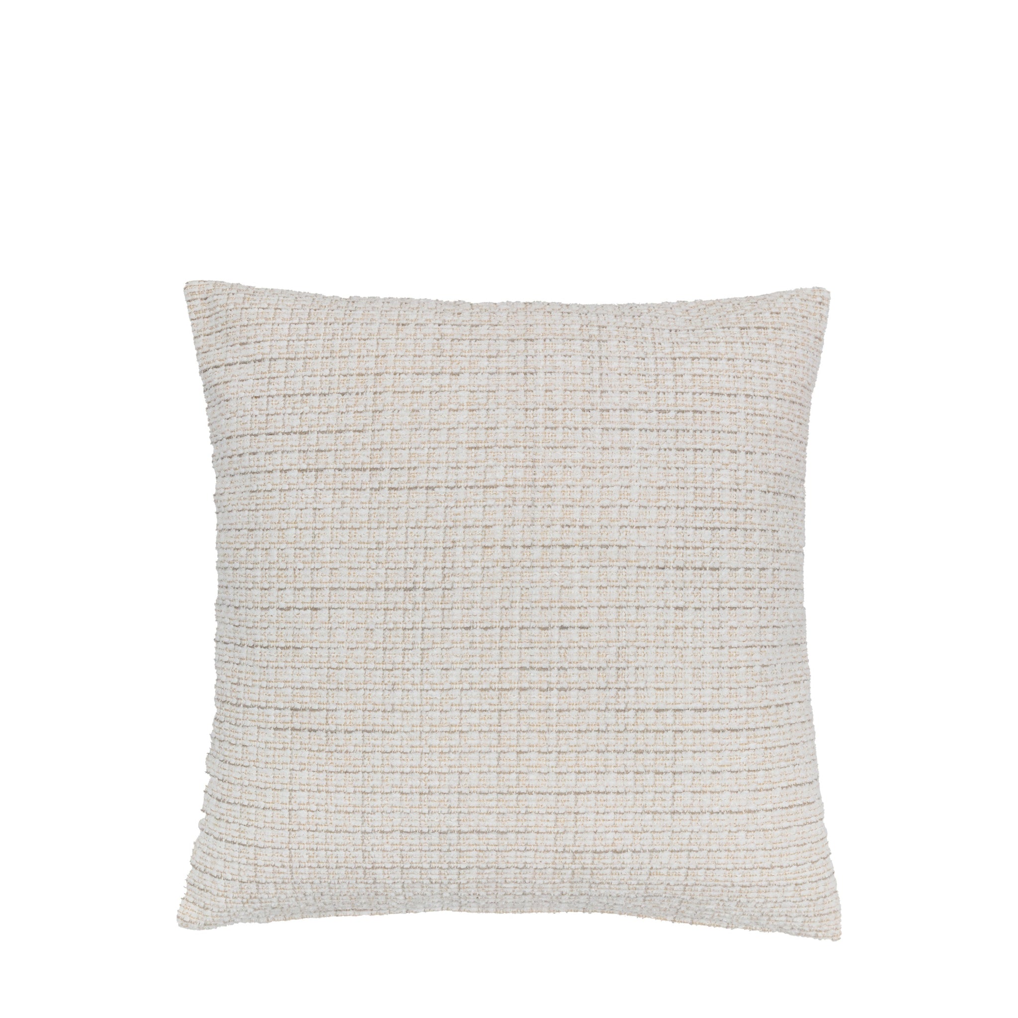 Chenille Cream Cushion - Chenille Cushion Natural 55CM Sterling Home 4
