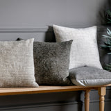 Chenille Brown Cushion