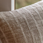 Melford Stripe Cream Cushion - Melford Stripe Cushion Sand 45CM Sterling Home 2
