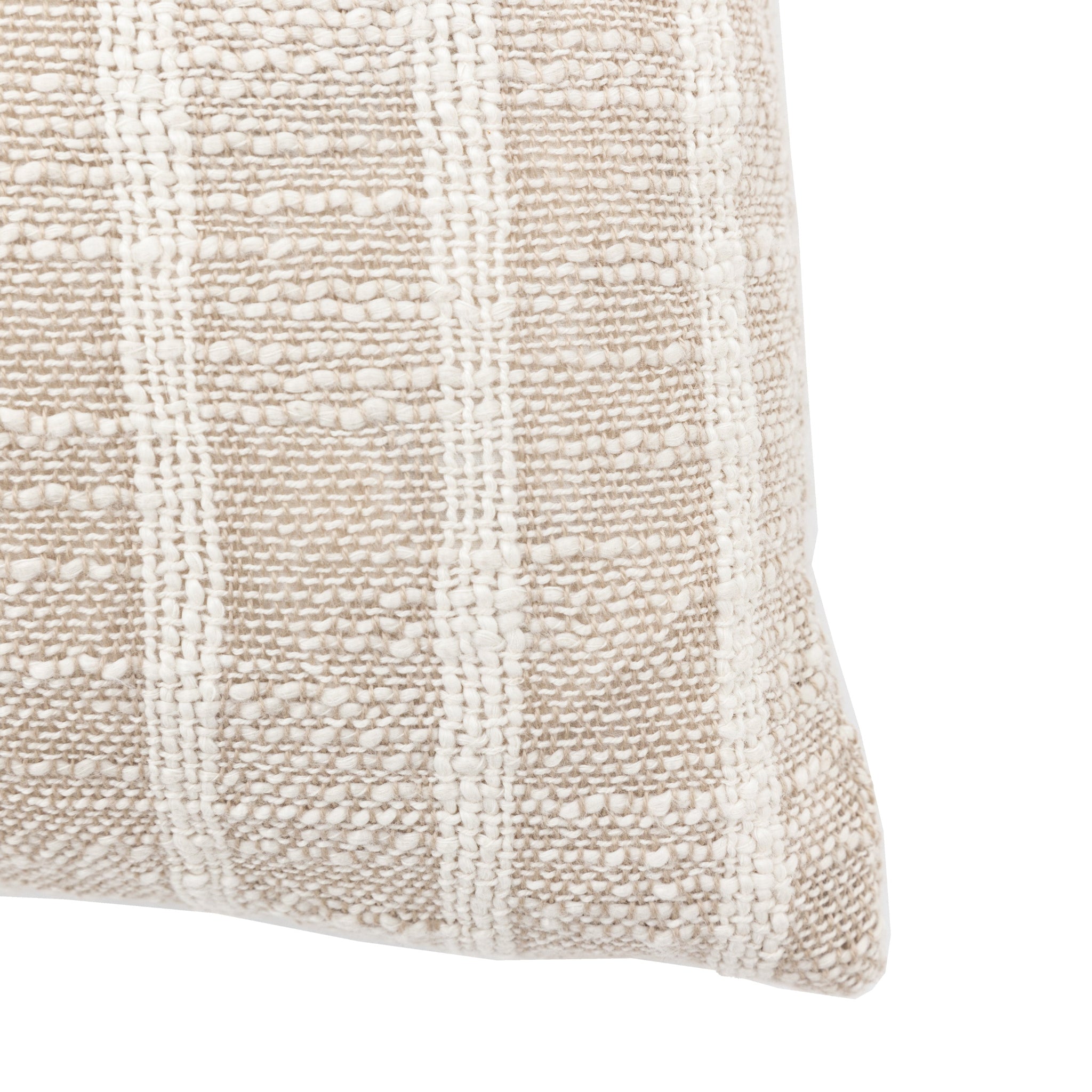Melford Stripe Cream Cushion - Melford Stripe Cushion Sand 45CM Sterling Home 3