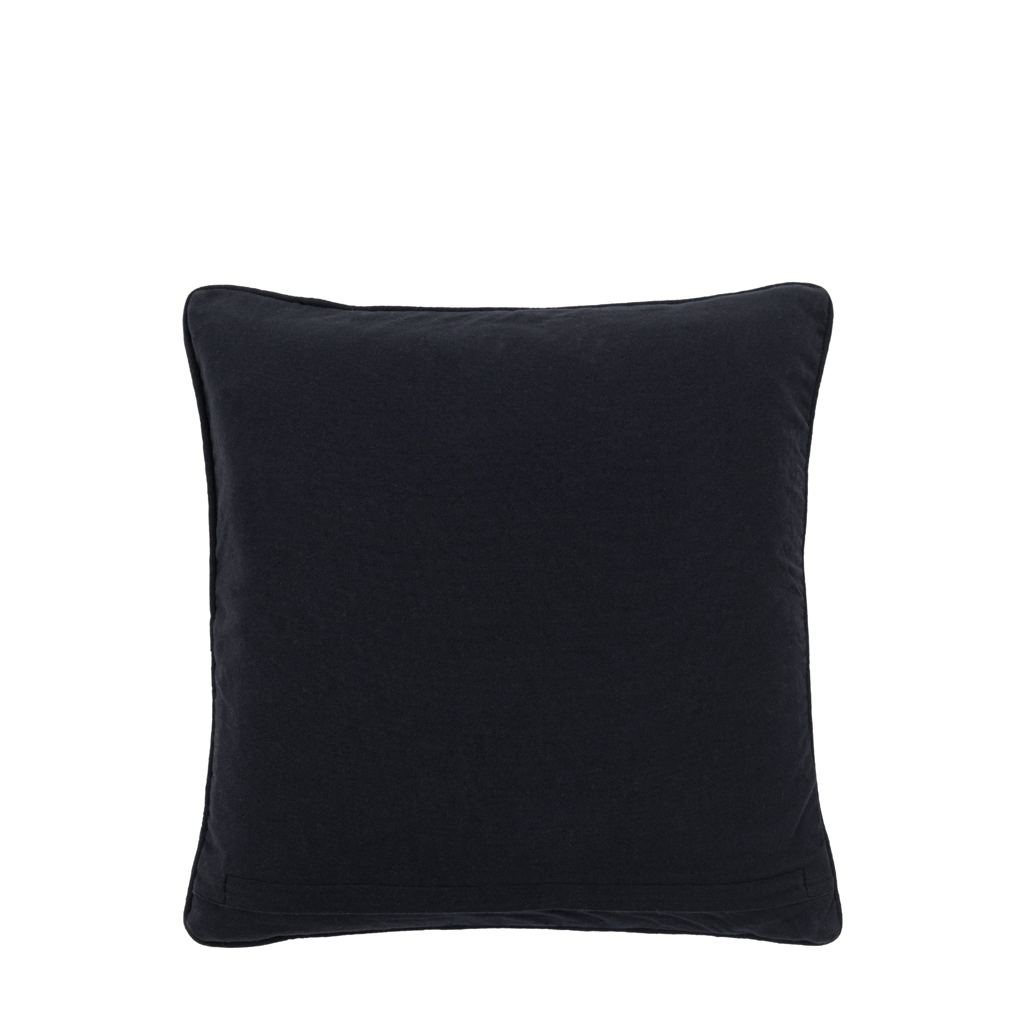 Lohko Woven Black Cushion - Lohko Woven Cushion Ink 45CM Sterling Home 3
