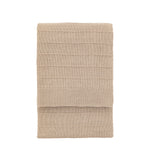 Florence Knit Cream Throw - Florence Knit Throw Taupe 130x170CM Sterling Home 1