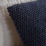 Pino Black Cushion - Pino Cushion Ink 45CM Sterling Home 2