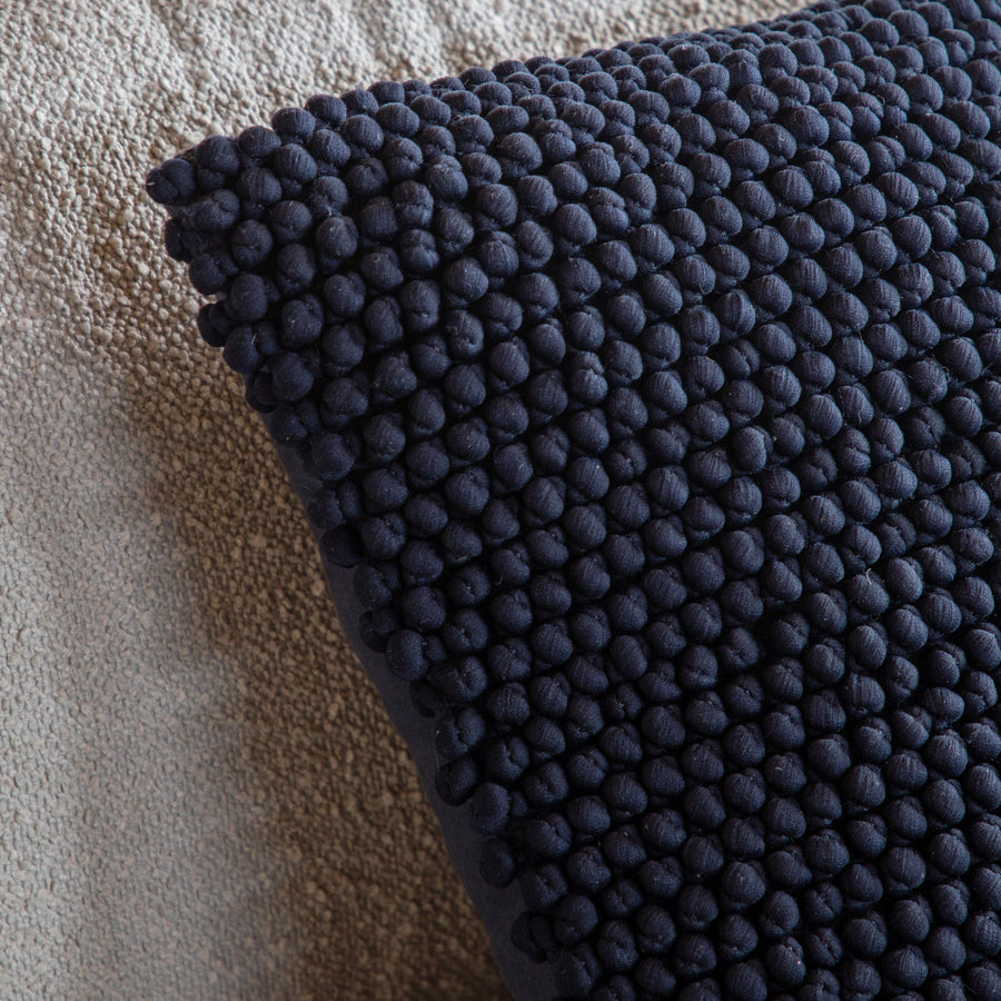 Pino Black Cushion - Pino Cushion Ink 45CM Sterling Home 2