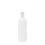 Santa Glass Bottle Vase White Small - Santo Glass Bottle Vase White Small Sterling Home 3