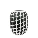 Valencia Handblown Mono Glass Vase - Valencia Handblown Carved Mono Glass Vase Sterling Home 3