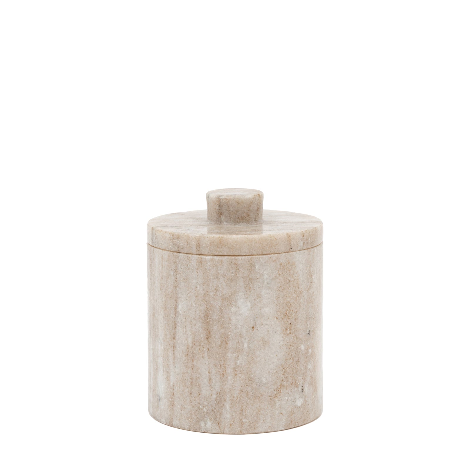 Tarragona Marble Storage Jar - Tarragona Marble Storage Jar Large Sterling Home 3