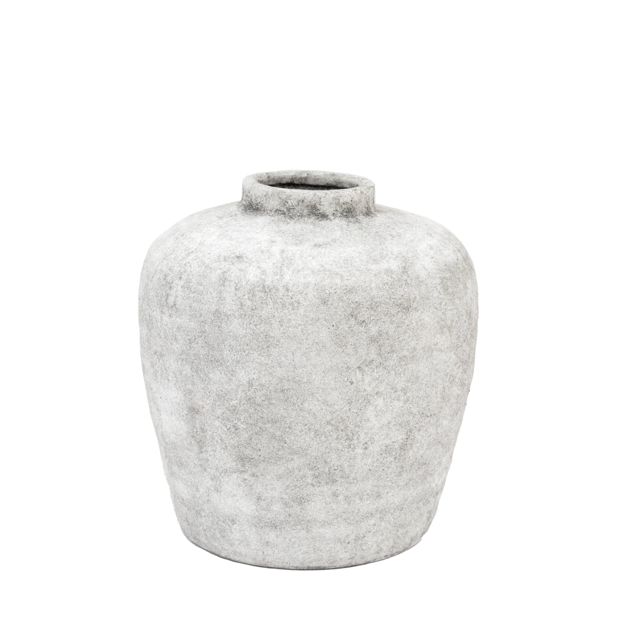 Teguise Ceramic Urn Grey Vase Small - Teguise Ceramic Urn Vase Grey Small Sterling Home 4
