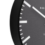 Claremont Black Clock - DHD Claremont Clock Black 30CM Sterling Home 2