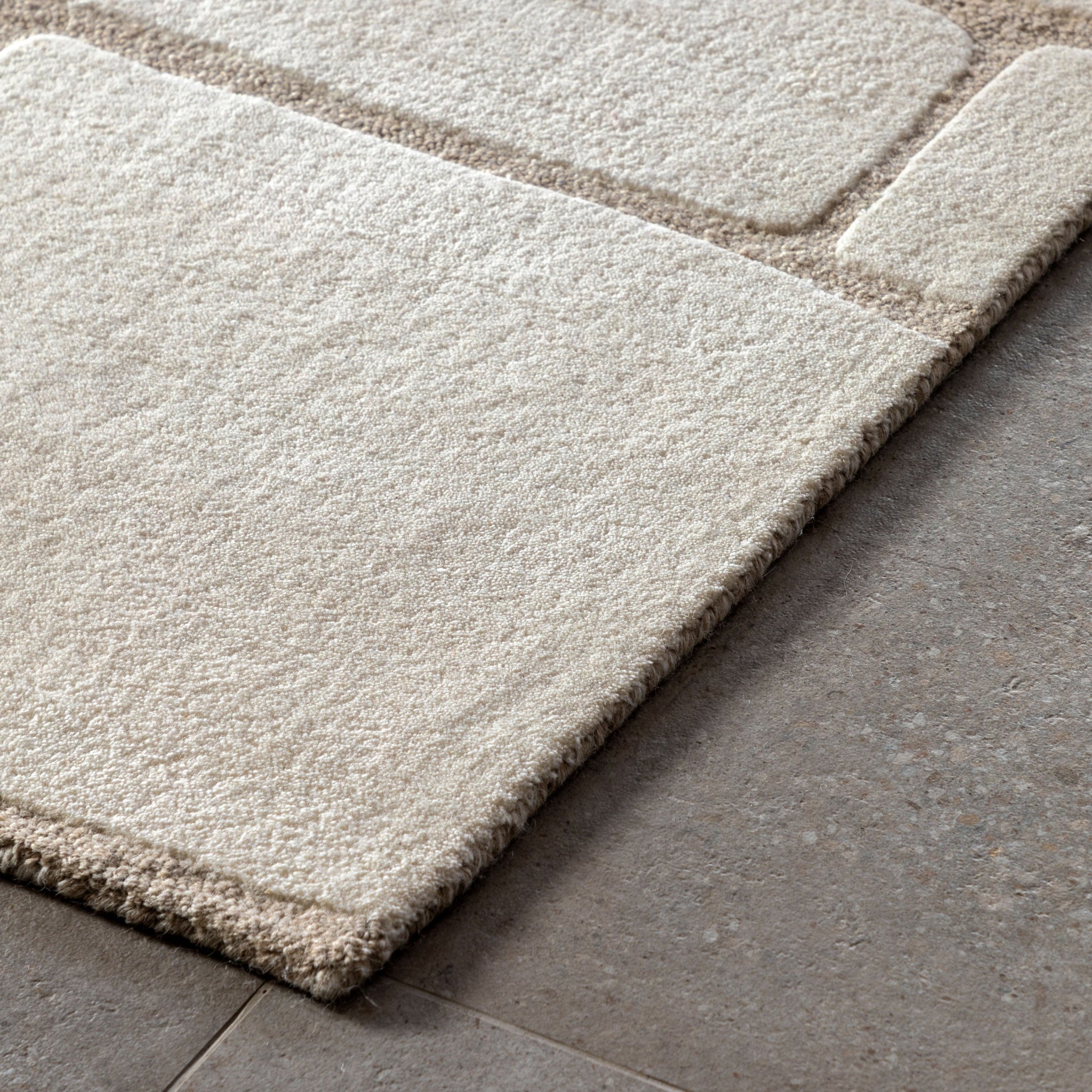 Montauk Tufted Graphic Rug - DHD Montauk Tufted Graphic Rug 200x290CM Sterling Home 2