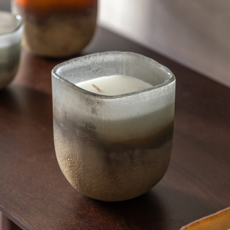 Mercury Candle Amber & Lily Medium - Mercury Candle Amber & Lily Medium Sterling Home 1