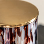 Confetti Candle Large - Confetti Candle Brown Large Peony Musk Sterling Home 3
