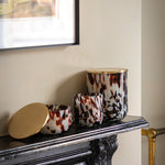 Confetti Candle Large - Confetti Candle Brown Large Peony Musk Sterling Home 1