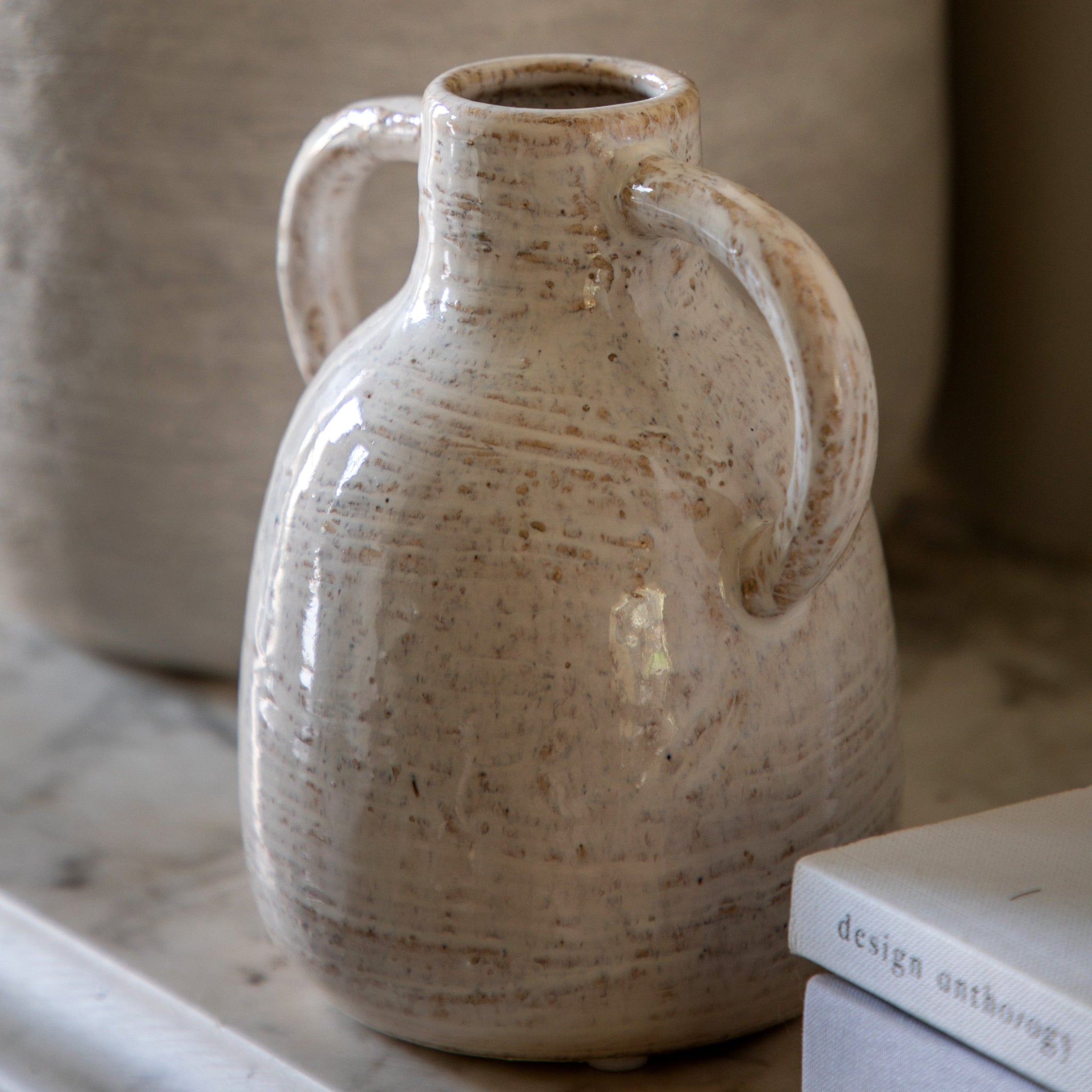 Mobi Ceramic Bottle Vase Small - Mobi Ceramic Bottle Vase Small Sterling Home 3