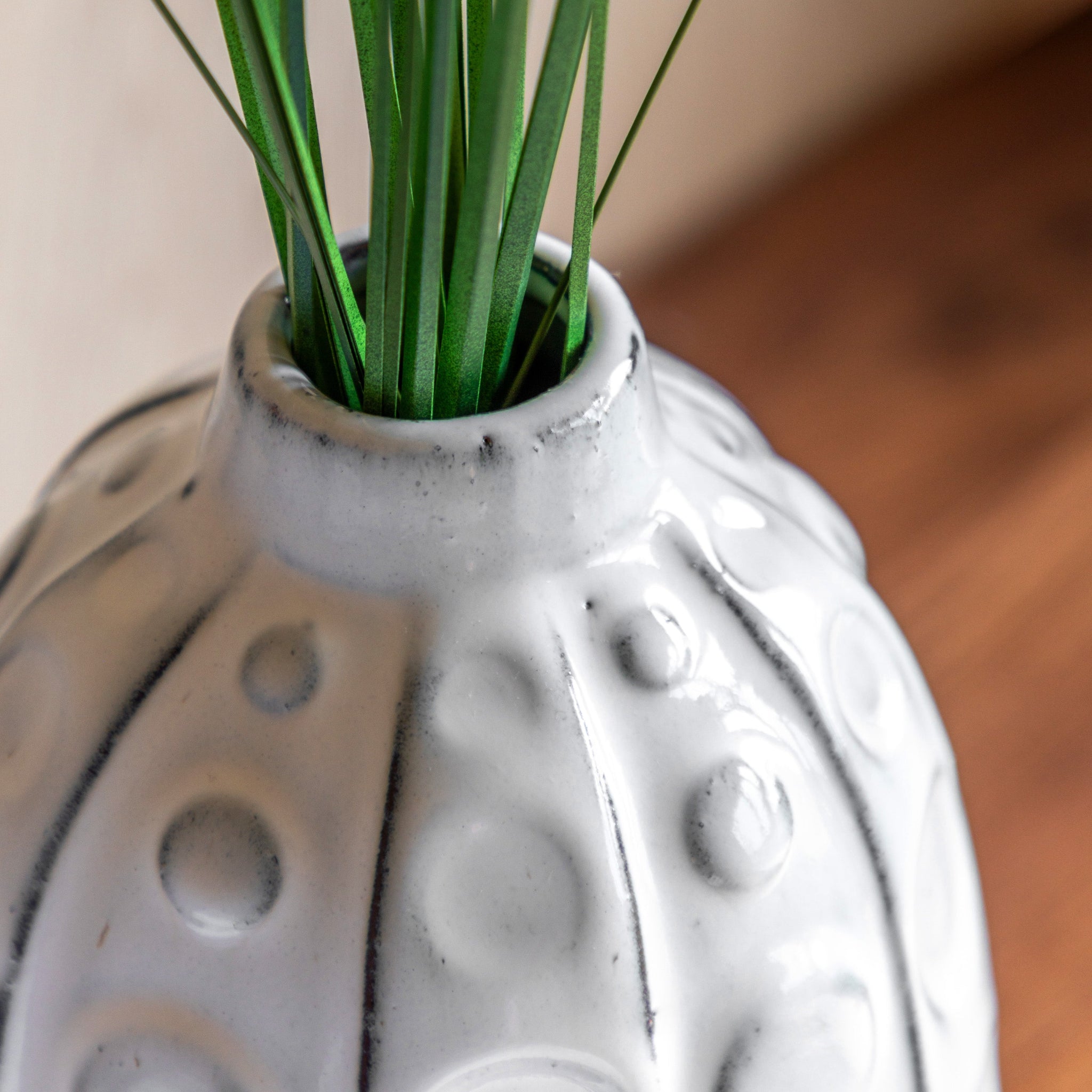 Kusama Dotted Ceramic Vase Large - Kusama Dotted Ceramic Vase Large Sterling Home 2