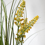 Artificial Potted Grass With Yellow Wildflower - Potted Grass with Yellow Wildflower Sterling Home 2
