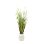 Artificial Potted Grass With Feathered Wildflower - Potted Grass with Feathered Wildflower Sterling Home 4