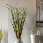 Artificial Potted Grass With Feathered Wildflower - Potted Grass with Feathered Wildflower Sterling Home 1