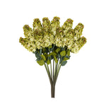 Set Of 12 Vintage Cone Hydrandea Stem White - DHD Vintage Cone Hydrandea Stem White 12Pk Sterling Home 4