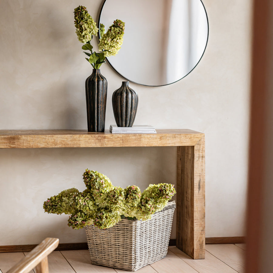 Set Of 12 Vintage Cone Hydrandea Stem White - DHD Vintage Cone Hydrandea Stem White 12Pk Sterling Home 1