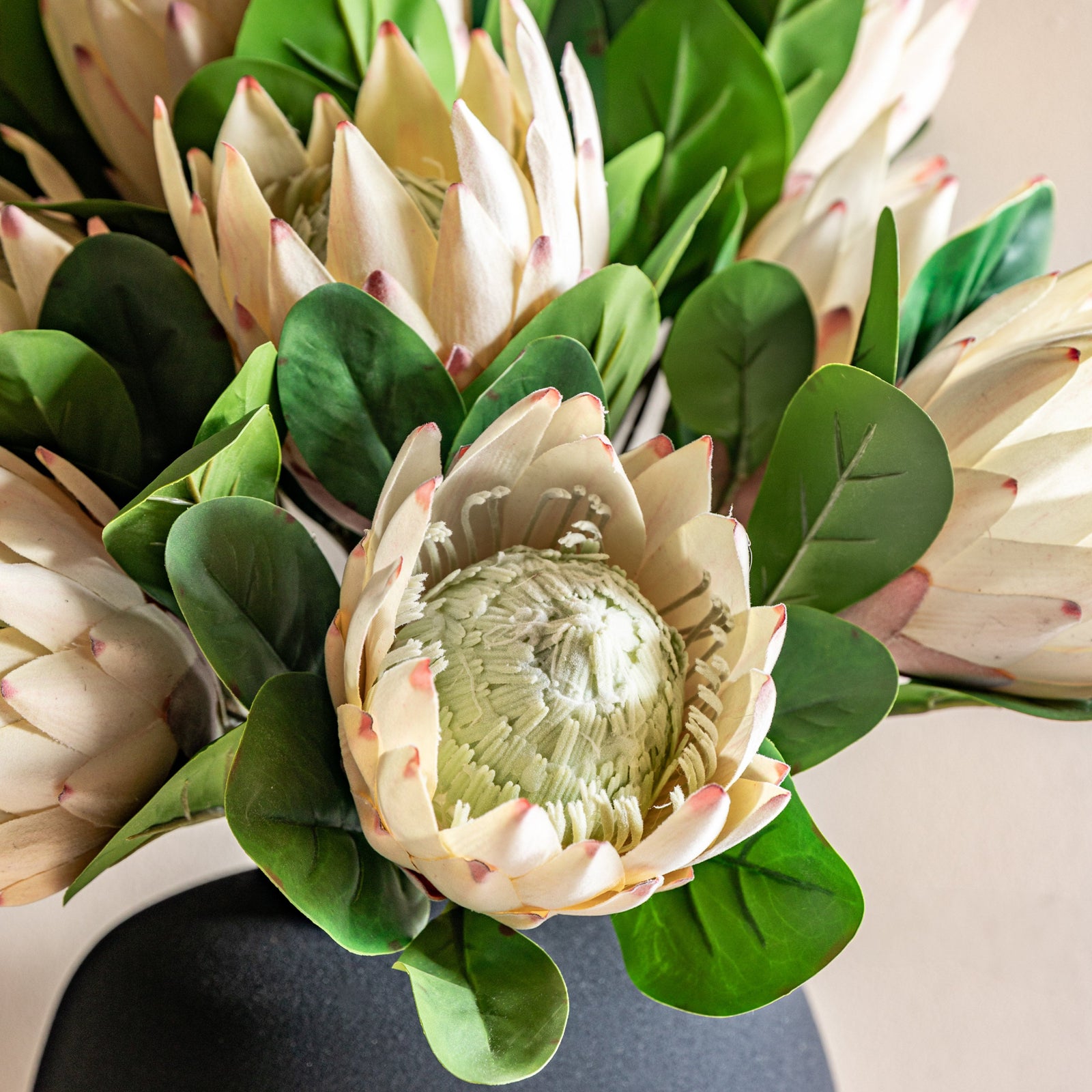Statement Tropical Set Of 12 Cream Artificial Flowers - DHD Faux Stem Statement Tropical Ivory 47CM 12Pk Sterling Home 3