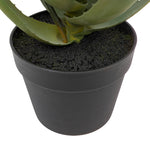 Artificial Aloe Potted Plant With Orange Flower - Aloe Potted Plant with Orange Flower Sterling Home 3