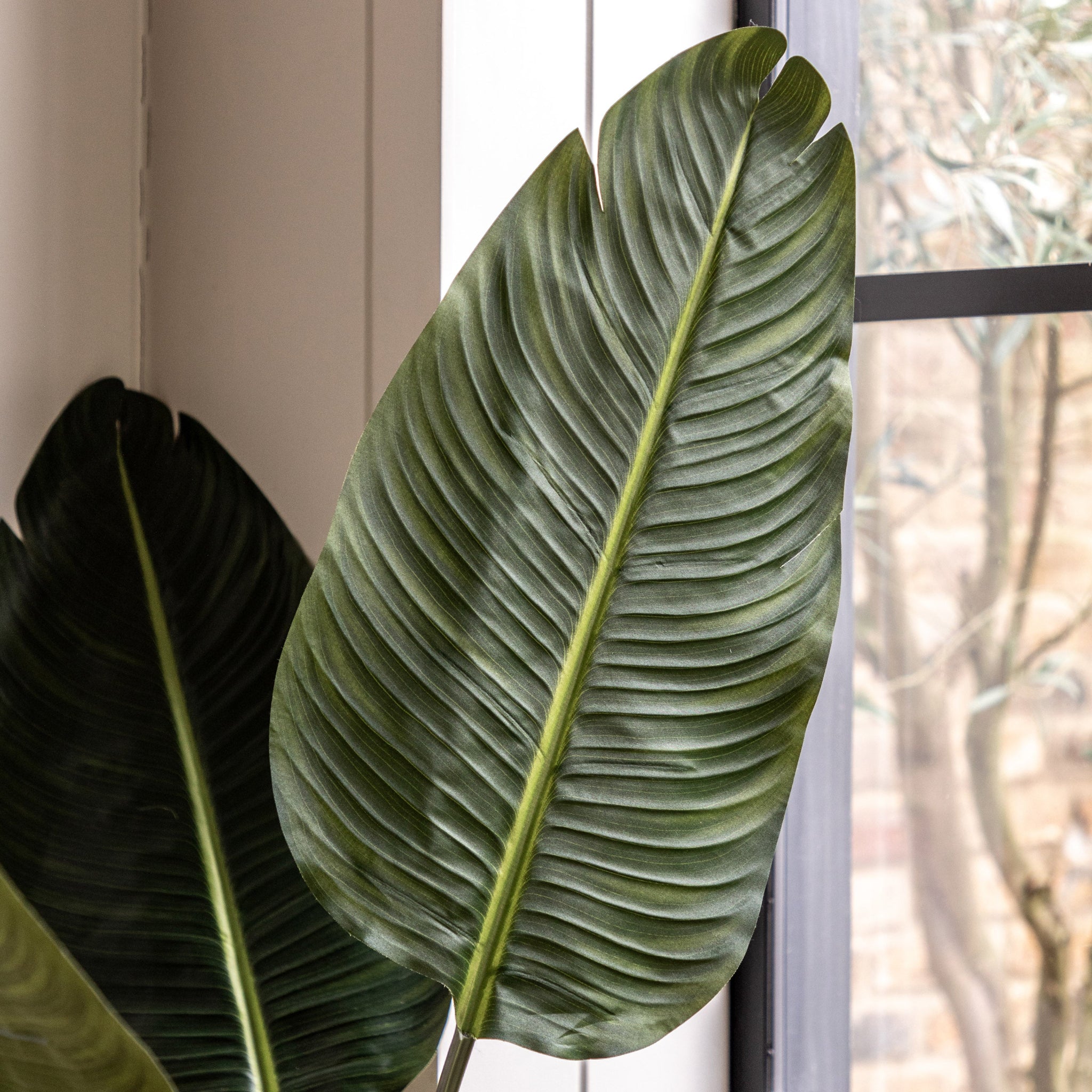 Artificial Travellers Palm Tree - Potted Travellers Palm Tree 4ft Sterling Home 2