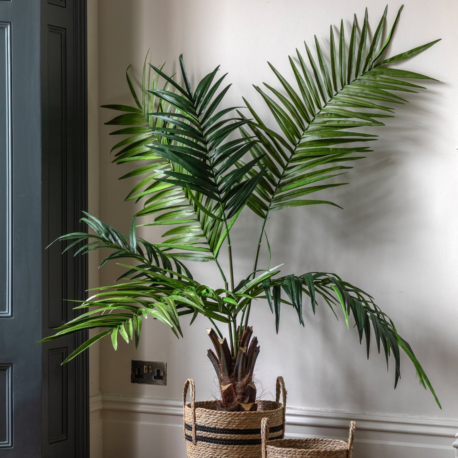 Artificial King Kentia Palm Tree - Potted King Kentia Palm Tree 5ft Sterling Home 1