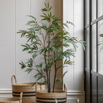 Artificial 4ft Potted Bamboo Tree - Potted Bamboo Tree 4ft Sterling Home 1