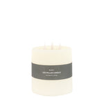 LED 3 Wick Cream Candle - LED 3 Wick Candle Ivory 15CM Sterling Home 3
