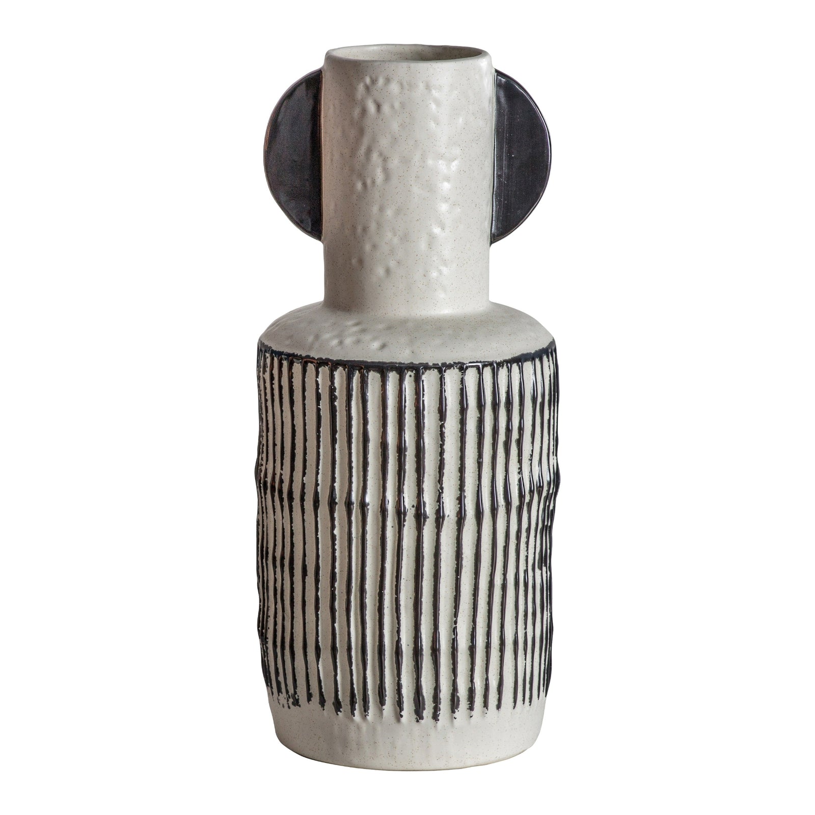 Seki Large Vase - Seki Vase Large Sterling Home 3