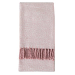 Herringbone Faux Mohair Pink Throw - Herringbone Faux Mohair Throw Blush 130x180CM Sterling Home 1