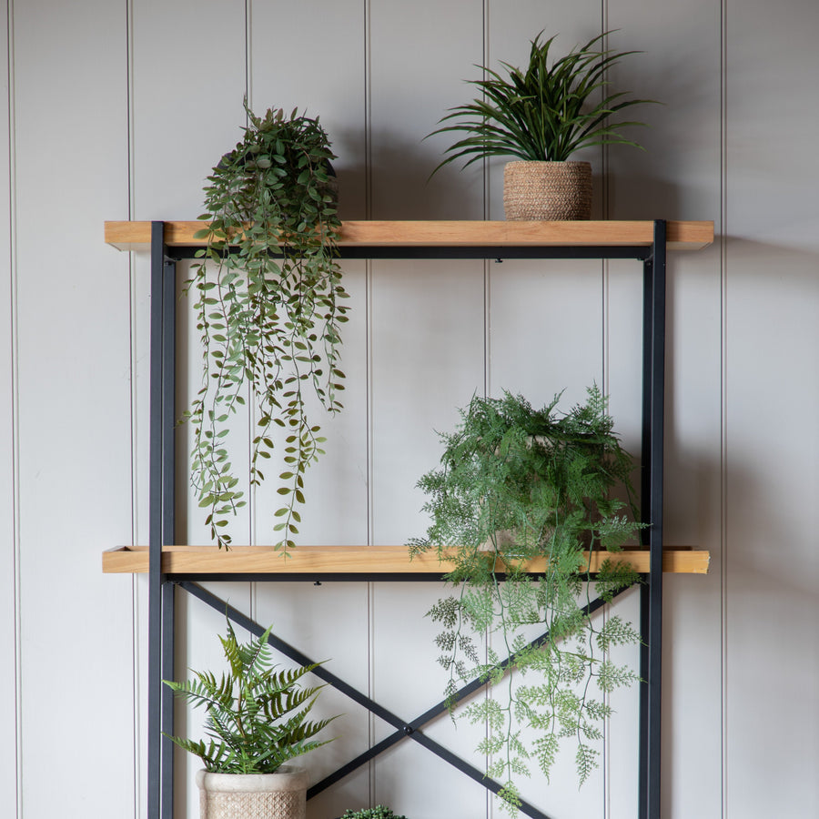 Artificial Trailing Fern In Soil - Trailing Fern in Soil Green 60CM Sterling Home 2