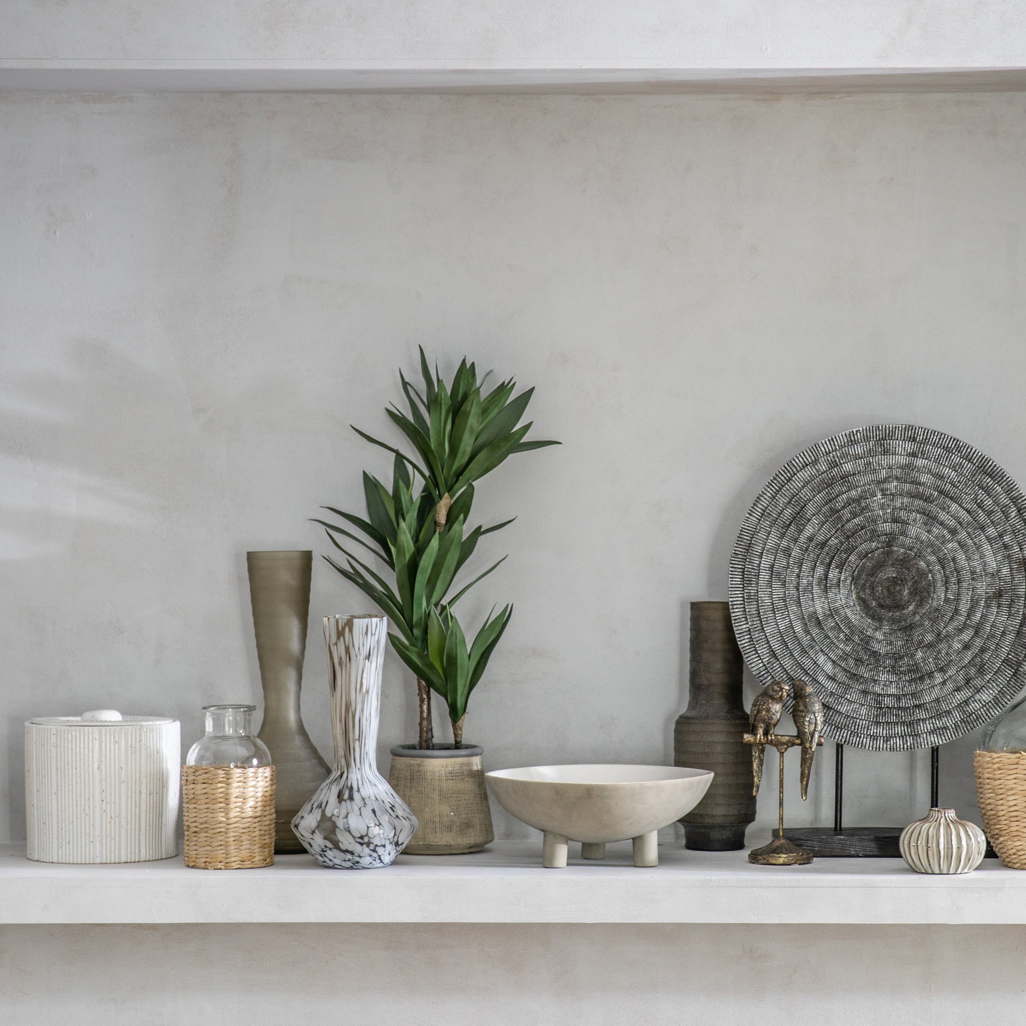 Artificial Potted Green Yucca - Potted Yucca Green 65CM Sterling Home 2