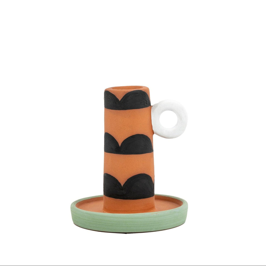 Fargo Candlestick - Fargo Candlestick 9.5CM Sterling Home 1