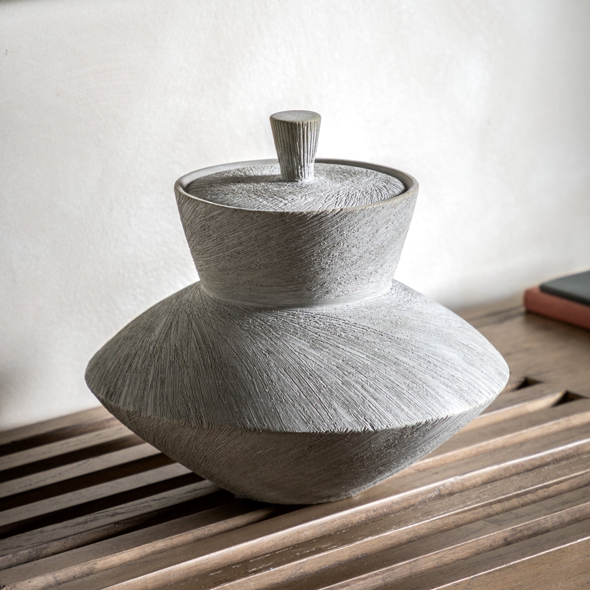 Akari Scratch Pebble Jar Small - Akari Jar Scratch Pebble Small Sterling Home 1