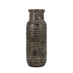 Sgraffito Tall Black Vase - Sgraffito Vase Tall Black Sterling Home 1